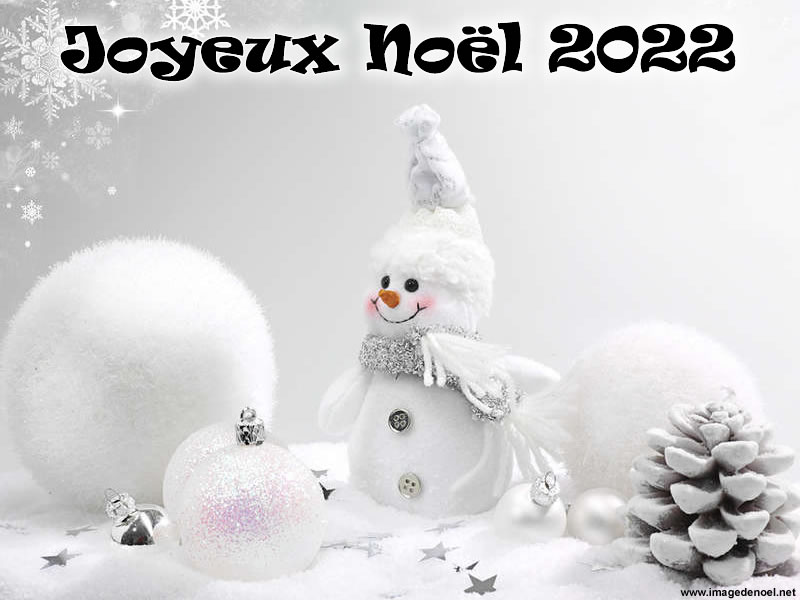Image de Noël: Image Bonhomme 2022