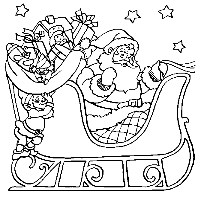 Coloriage Noël