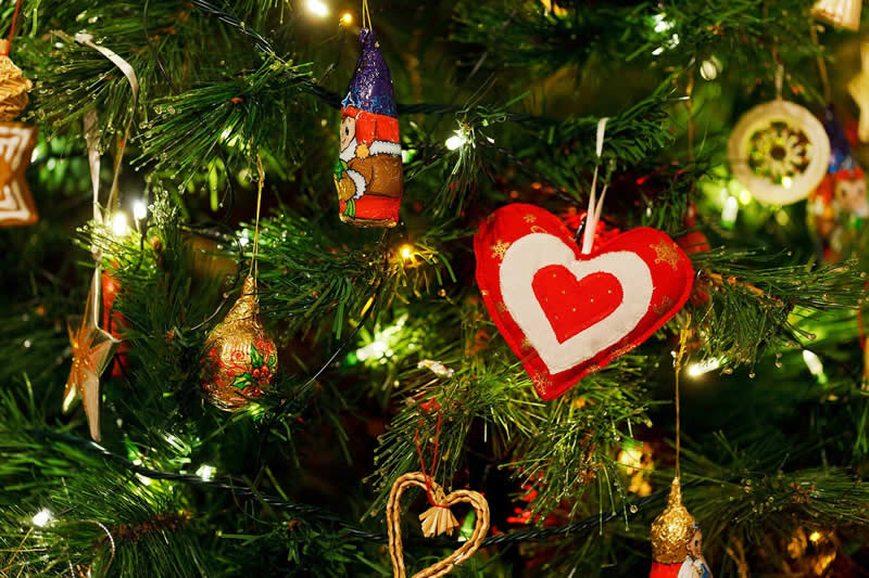 Image de Noël: Décorations de Noël