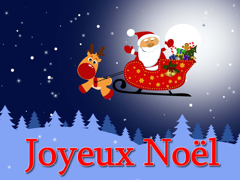 Image joyeux de Père Noël